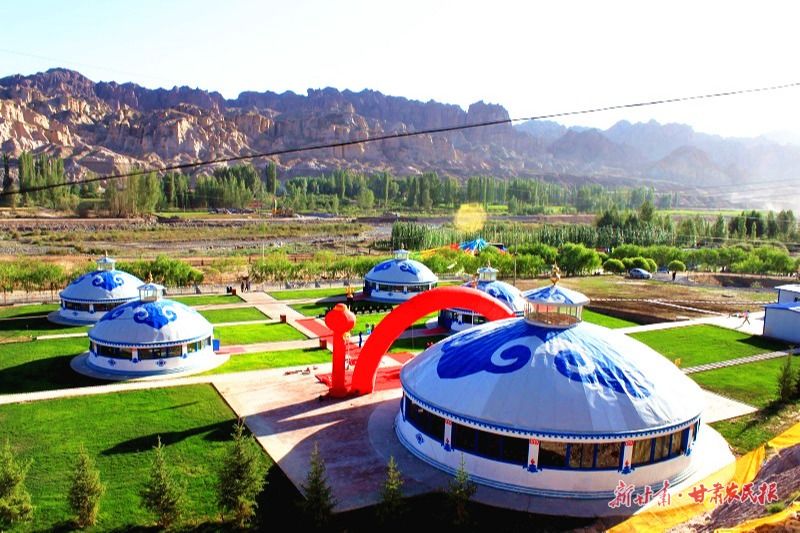 白银蒙古族乡特色餐饮店——蒙古大营