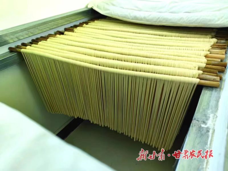 崇信：手工小挂面&ldquo;晒&rdquo;出幸福味