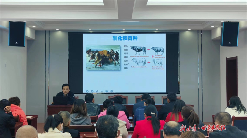 平凉红牛大讲堂&rdquo;为静宁牛产业发展蓄势赋能