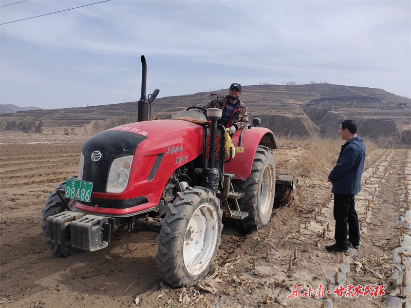 静宁：农机安检“护航”春耕