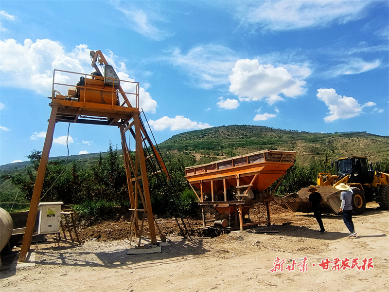 庄浪：灌区改造添活力 高效节水助生产