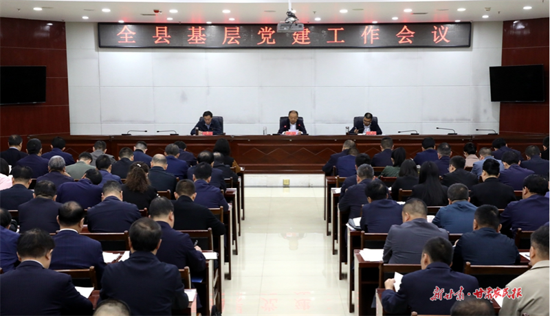 甘谷县多措并举提升抓党建促乡村振兴工作实效