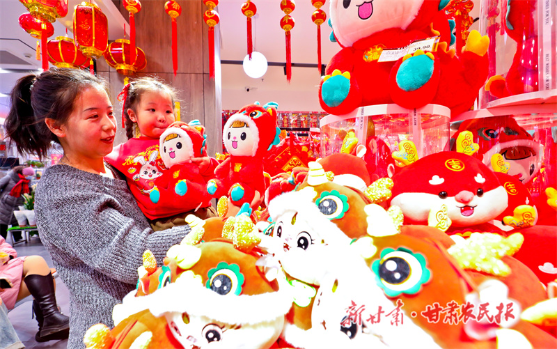 节日市场供应丰富