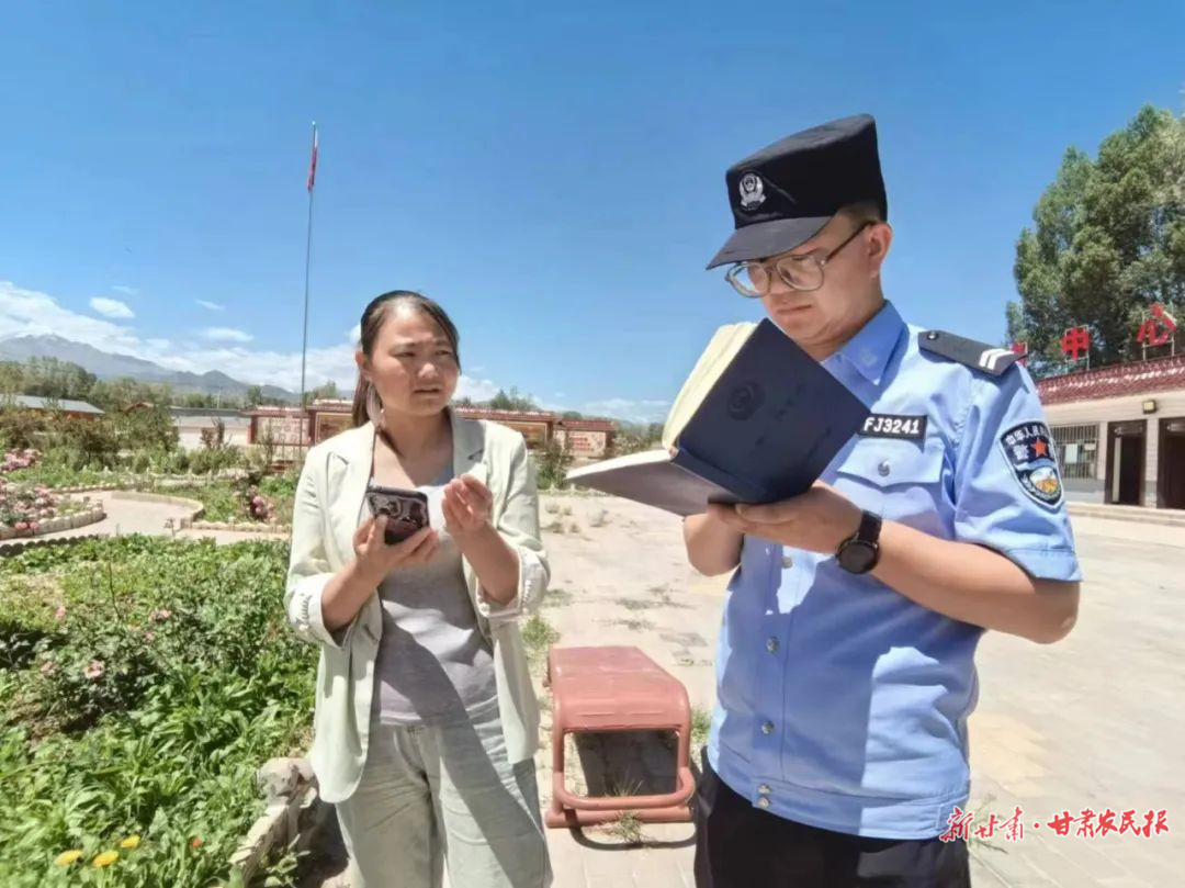 民乐公安：多点发力为秋收护航