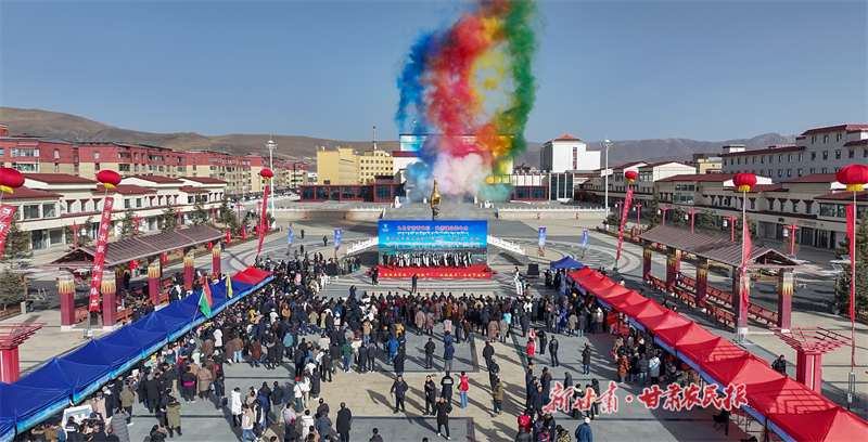 玛曲县举办首届甘南牦牛欧拉羊&ldquo;冬肉节&rdquo;