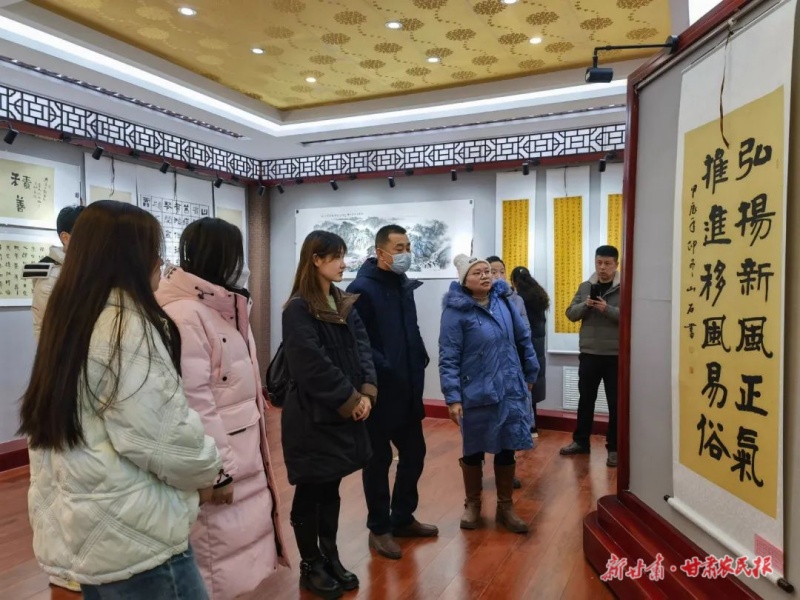 “移风易俗 德润皋兰”书画作品展