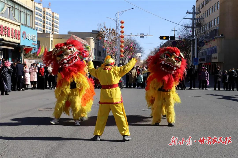 民勤：秧歌社火&ldquo;闹&rdquo;出幸福年