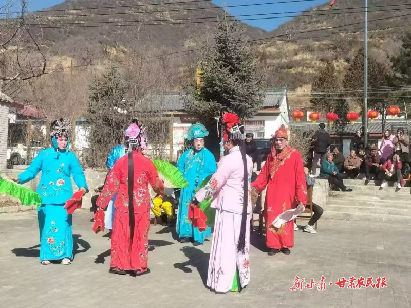 灵台社火&ldquo;掀&rdquo;起新春高潮