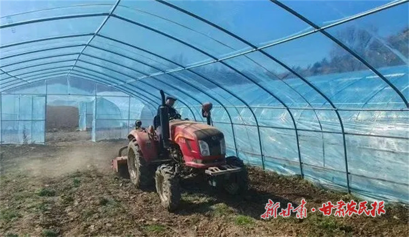 华亭：备耕生产早行动 不误农时不负春