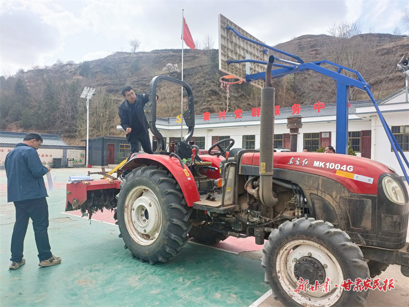 庄浪：农机“体检”为春耕生产保驾护航