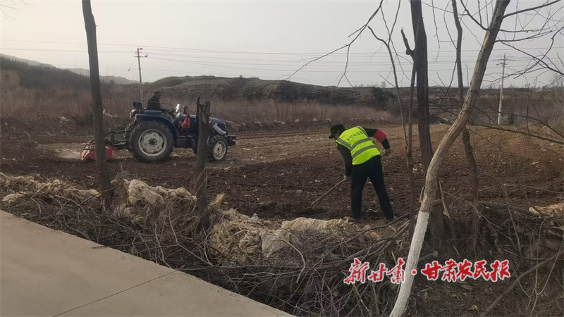 华亭：农膜回收有妙招 田间地头换新颜