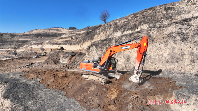 庄浪：春到农田建设忙