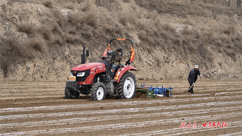 静宁：春潮涌动覆膜热
