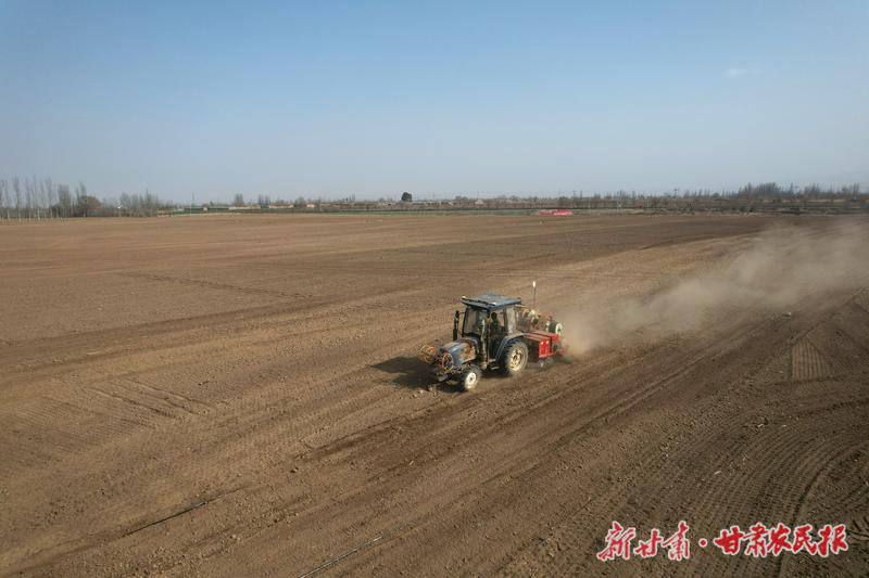 凉州：现代化春耕“步稳蹄疾”