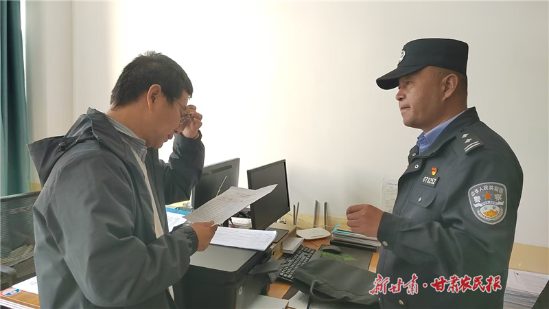 【图片新闻】民乐公安：“防风险、除隐患、保平安”积极开展企业安全检查