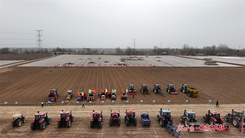 灵台：示范农田里的“智慧种田”