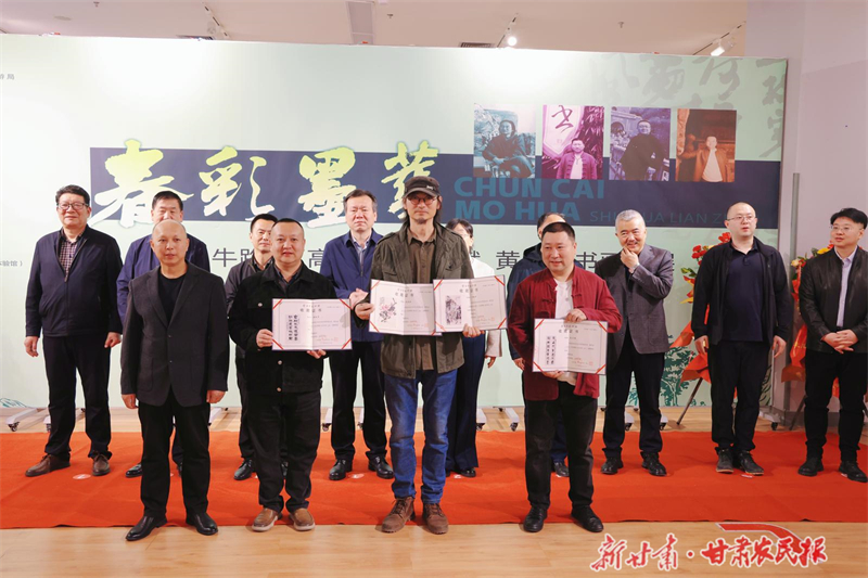 金昌市美术馆150幅精品力作展出，四位陇原画家邀你共赴春日墨宴