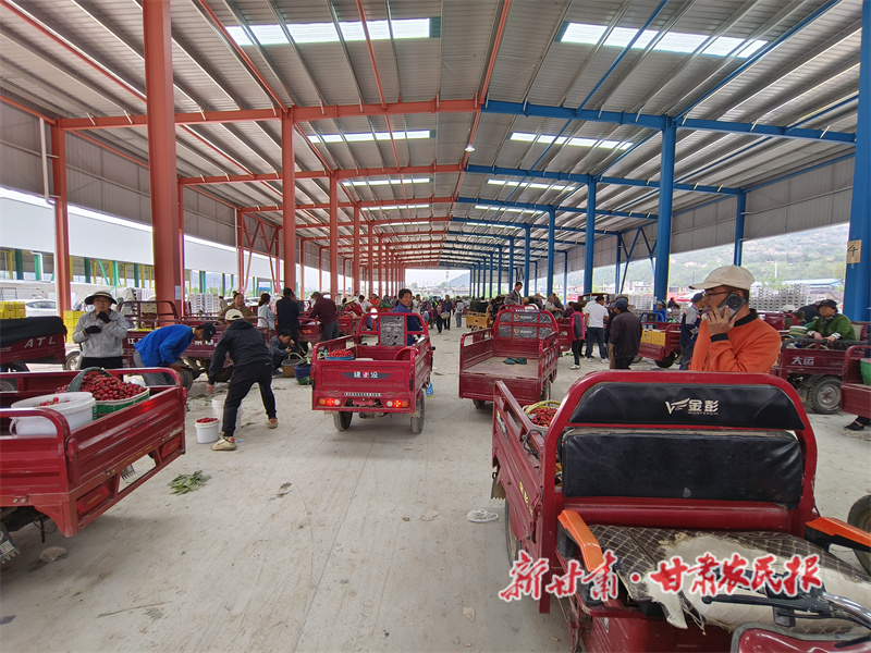 秦州区：&ldquo;科学规划+规范管理&rdquo;为大樱桃交易保驾护航

