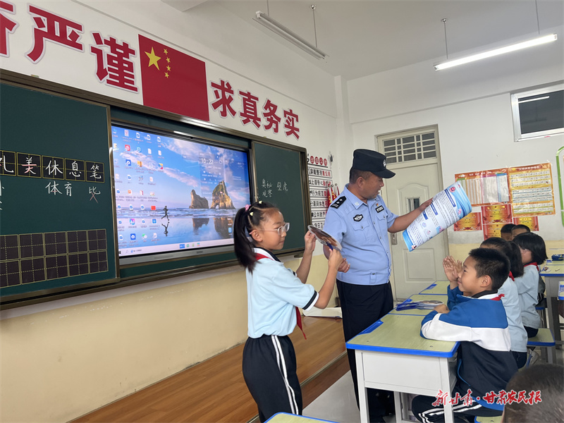 “警”防溺水！民乐公安送上暑期安全锦囊