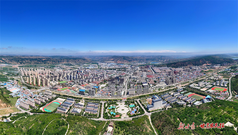 【组图】蓝天碧水映静宁 生态立县结硕果