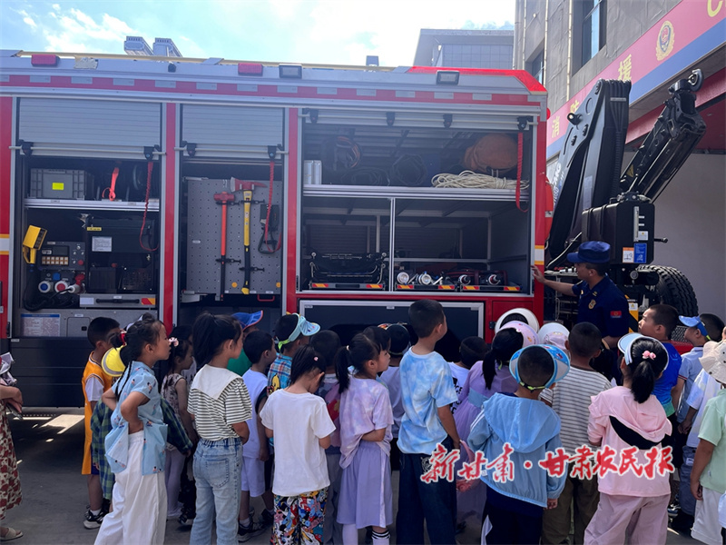 武山县：童心驿站“不打烊” 暑期文明实践托起多彩童年