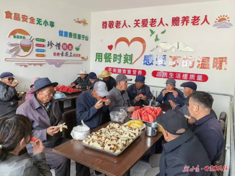 永登县：坪城乡“长者食堂”一碗热饭暖人心 民生工程映初心

