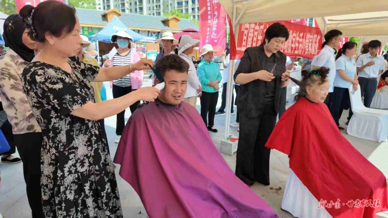 康乐“文明集市”开市啦