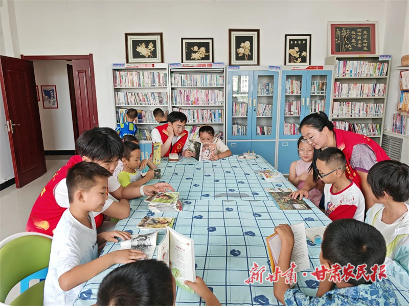 高台县：暑期书香为伴，阅读点亮童年