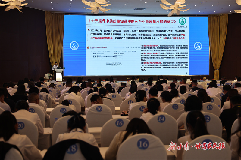 打造优势突出特色鲜明的中药材产业集群