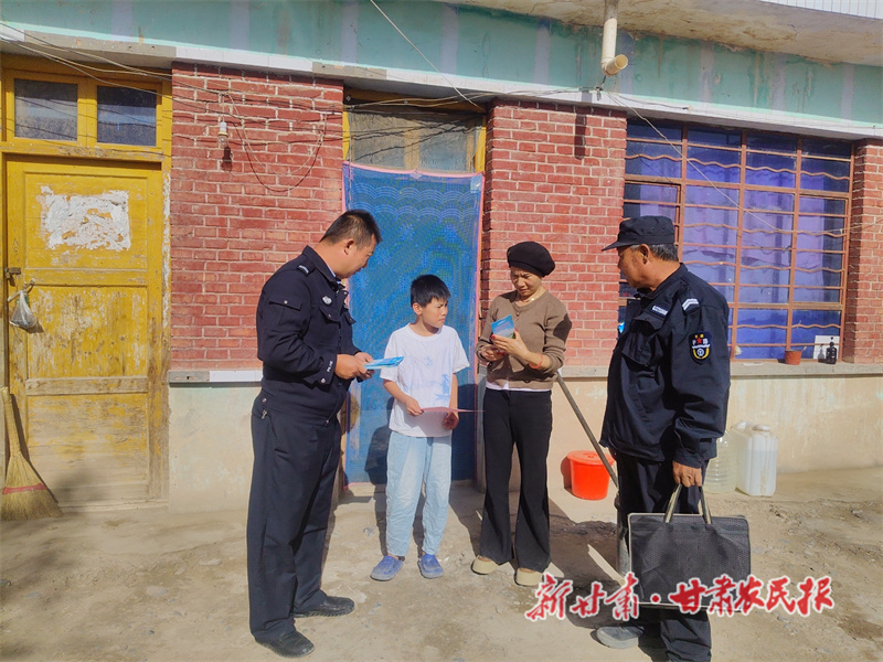 张掖市：织密安全防护网 路地联动保畅通