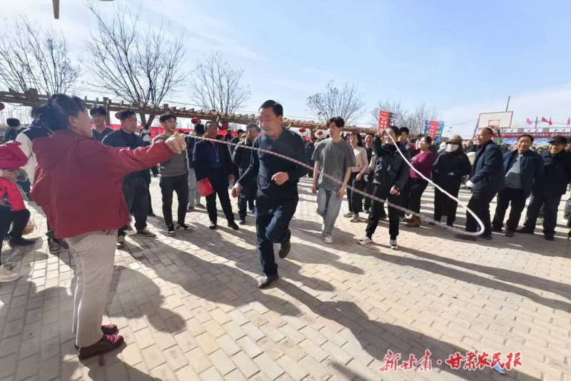 黑城子村全民健身运动会