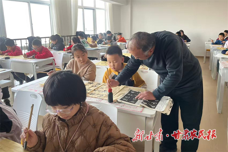 甘谷县：文明实践润寒假 青春乡贤共铸魂 