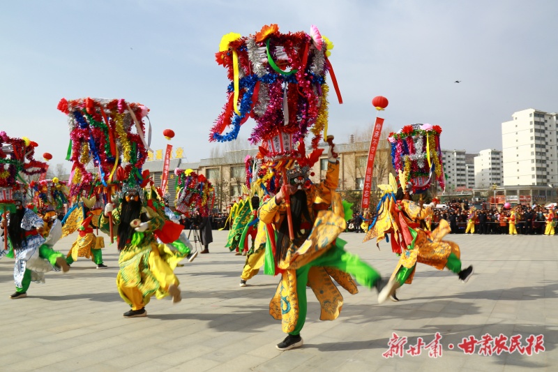 临夏县2026年新春秧歌醉人心