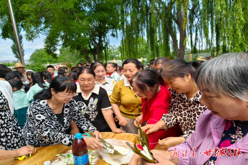 东乡县：粽香端午润乡土 书香赋能促振兴 