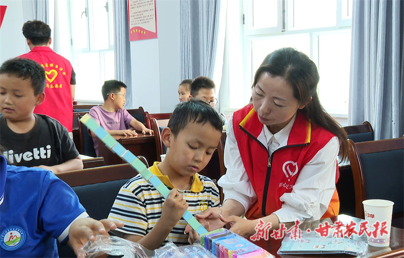 肃北：爱心托管点亮孩子缤纷暑假